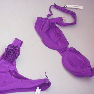 Purple Bkini Set